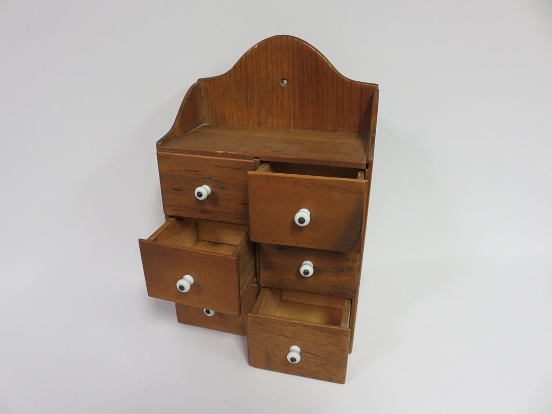 Vintage Apothecary Spice Cabinet