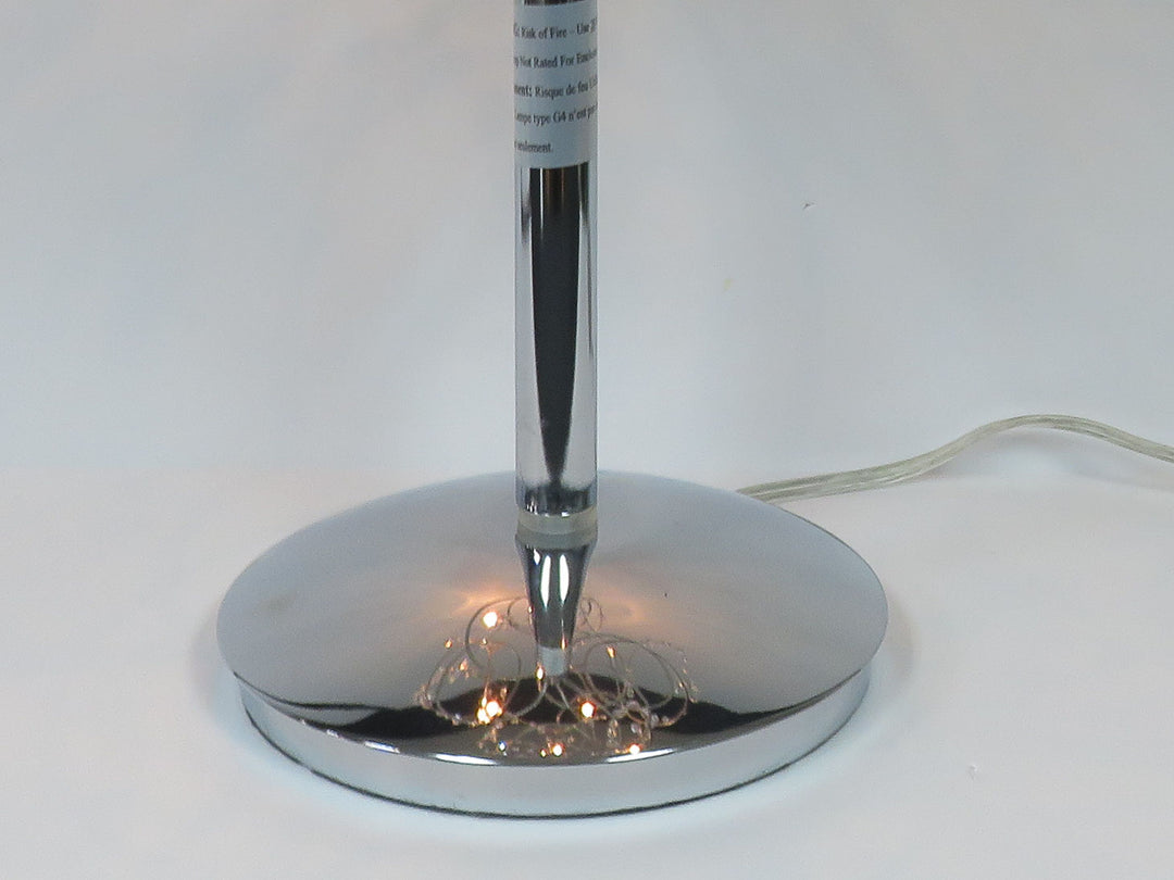 Crystal and Beaded Lamp