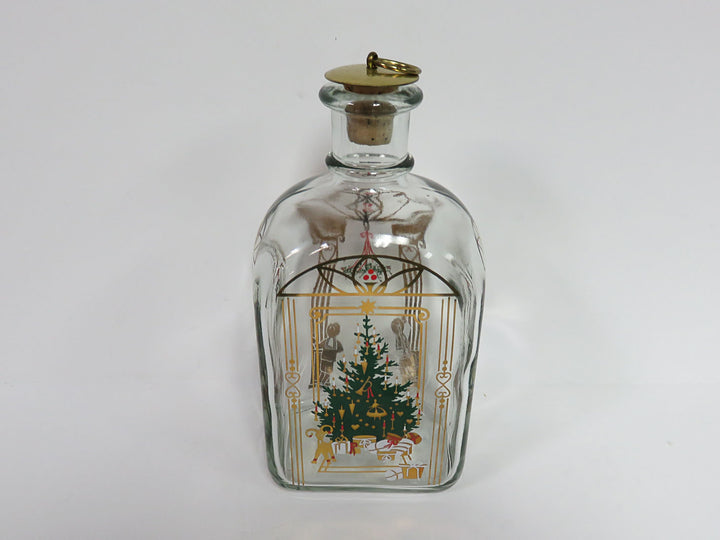 Vintage Holmegaard Christmas Decanter/Bottle