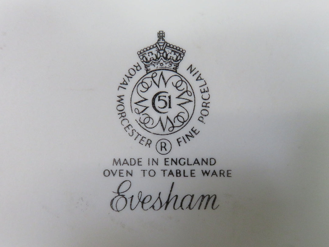 Royal Worcester Pie Plate