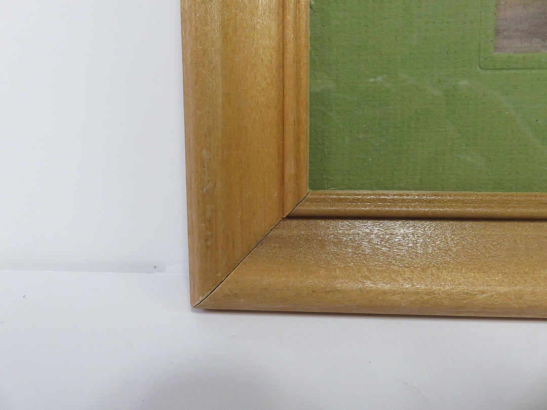 Watercolor Sunrise in Woods