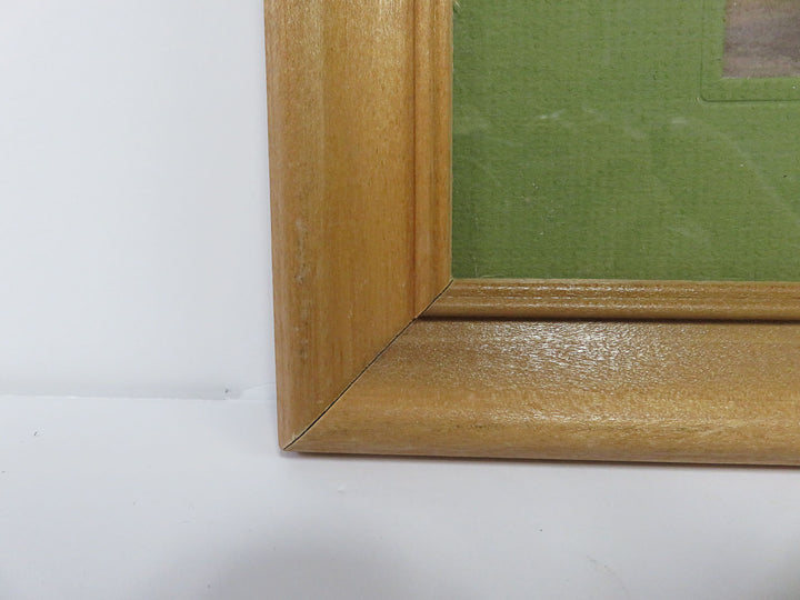 Watercolor Sunrise in Woods