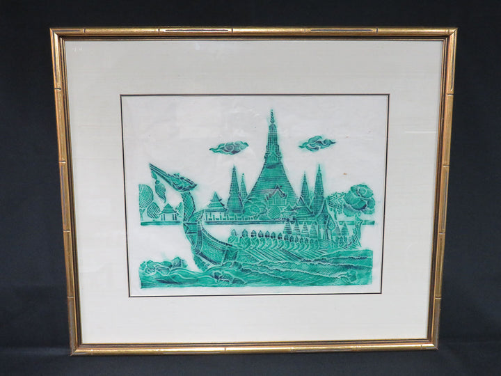 Thai Temple Rubbing