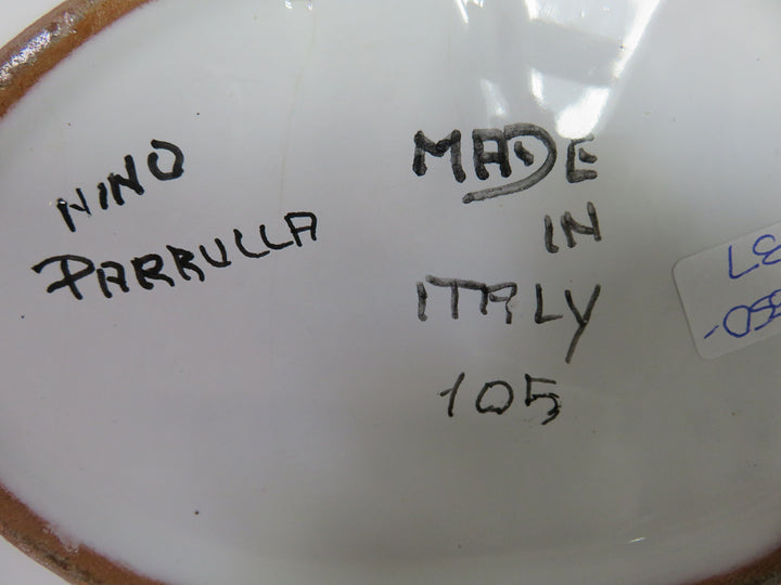 Italian Fish Shaped Plate