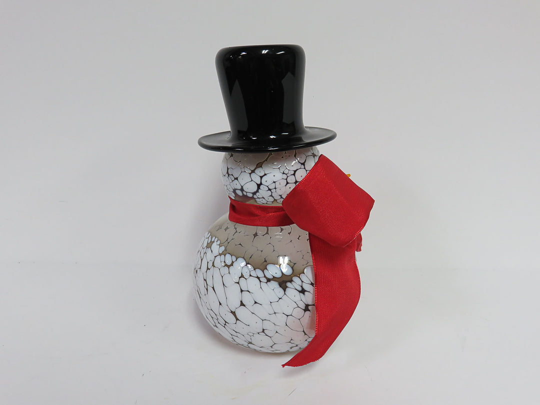 Art Glass Snowman