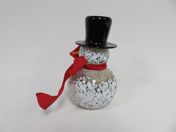 Art Glass Snowman