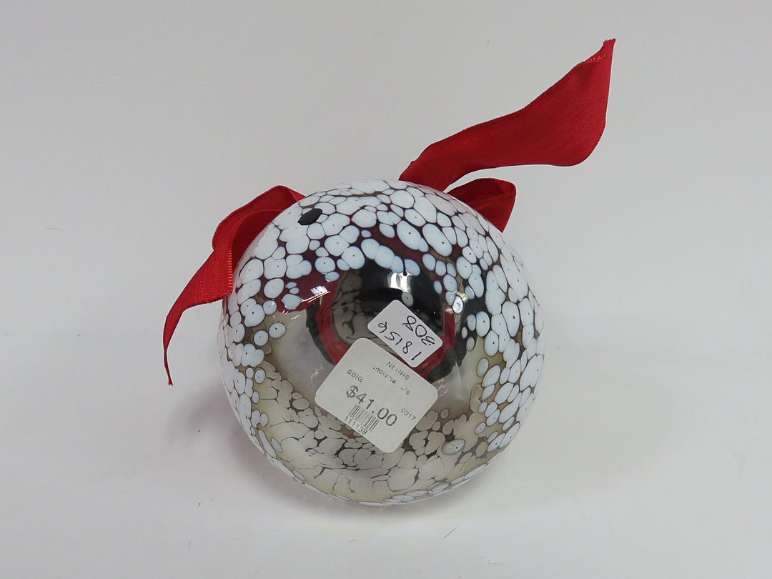 Art Glass Snowman