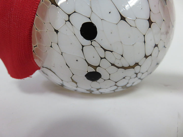 Art Glass Snowman