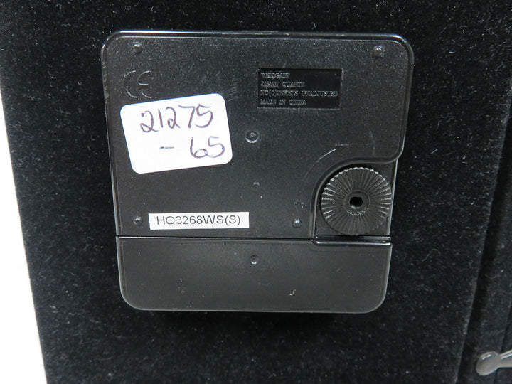 Bulova Table Clock and Frame