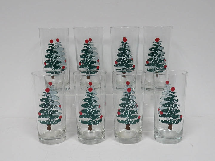 Furio Christmas High Ball Glasses