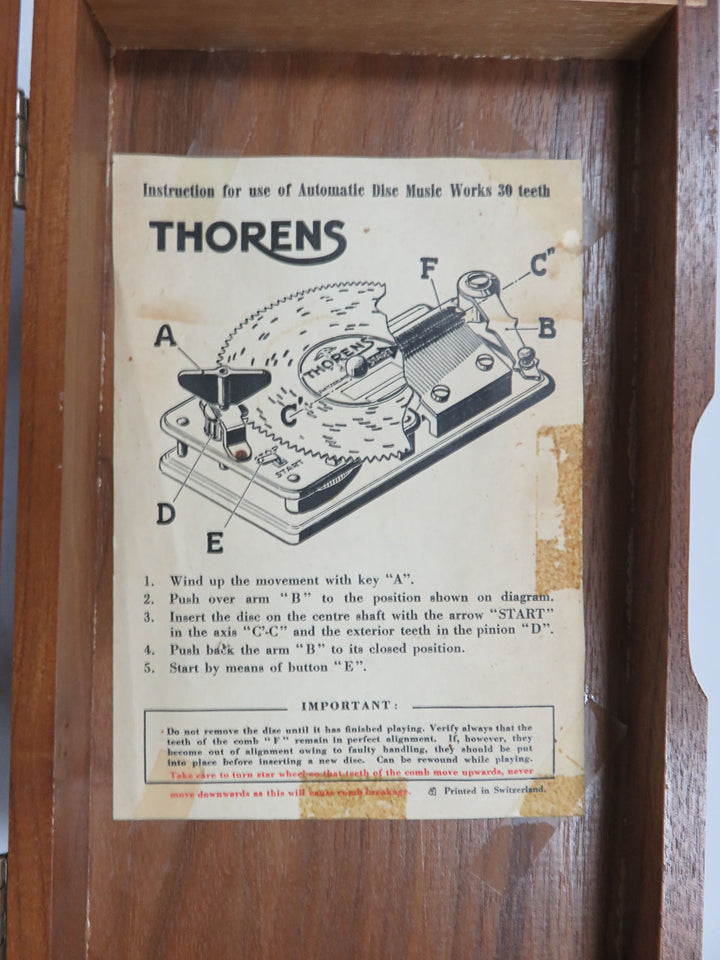 Thorens Disc Music Box