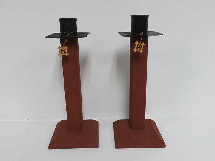 Wooden Swedish Candlestick