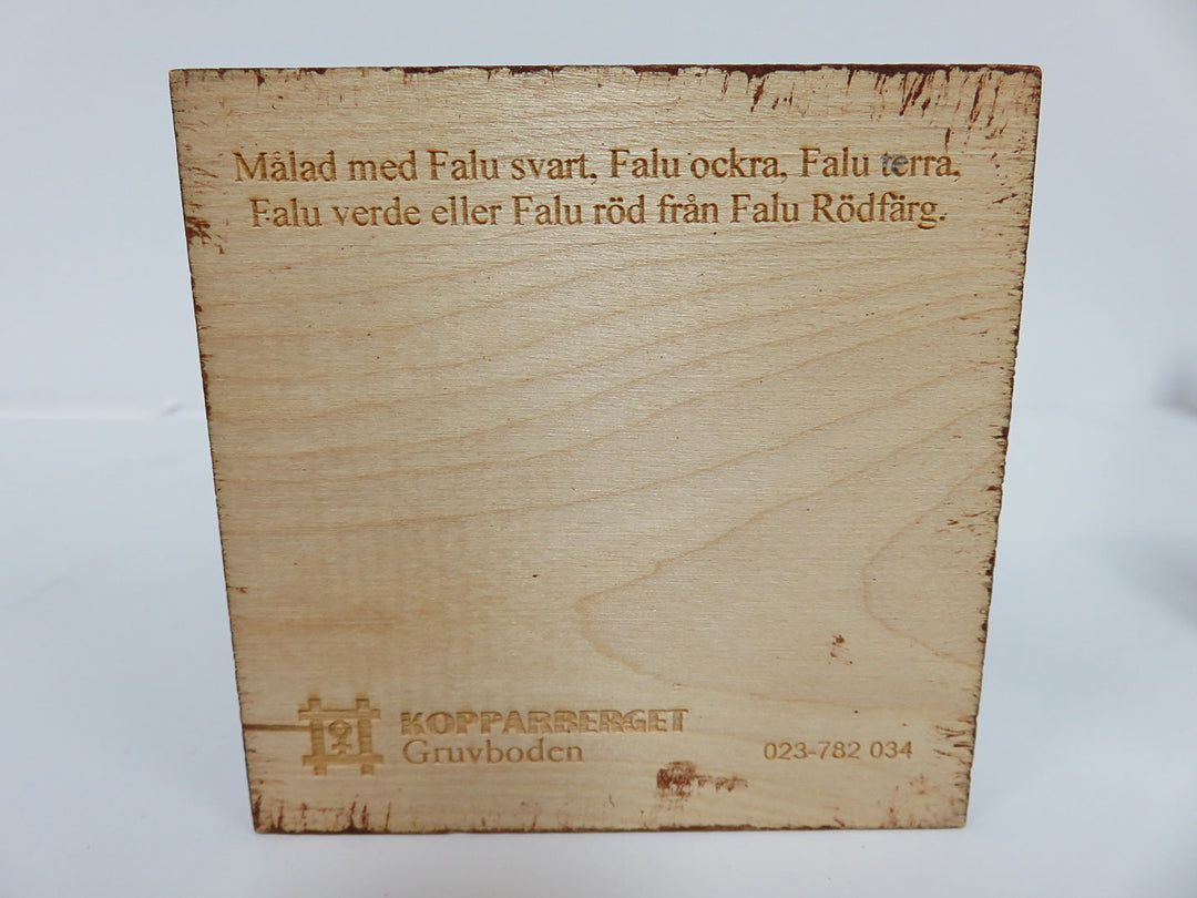 Wooden Swedish Candlestick