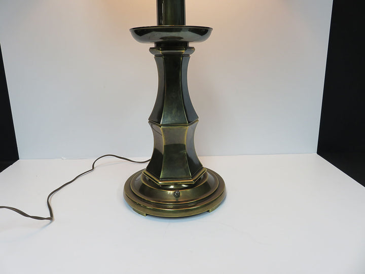 Antiqued Tall Brass Lamp