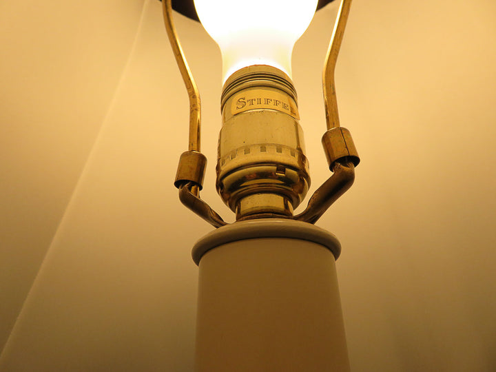 Antiqued Tall Brass Lamp