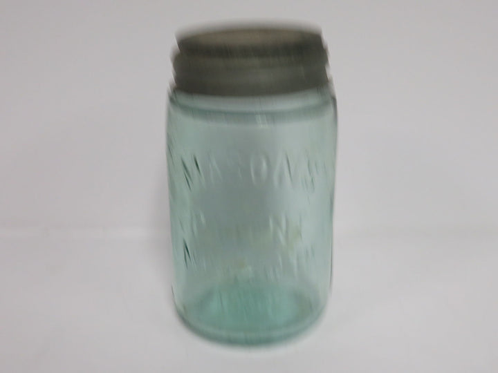 Antique Lidded Mason's Jar