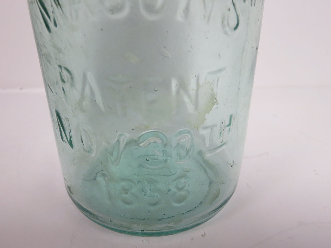 Antique Lidded Mason's Jar