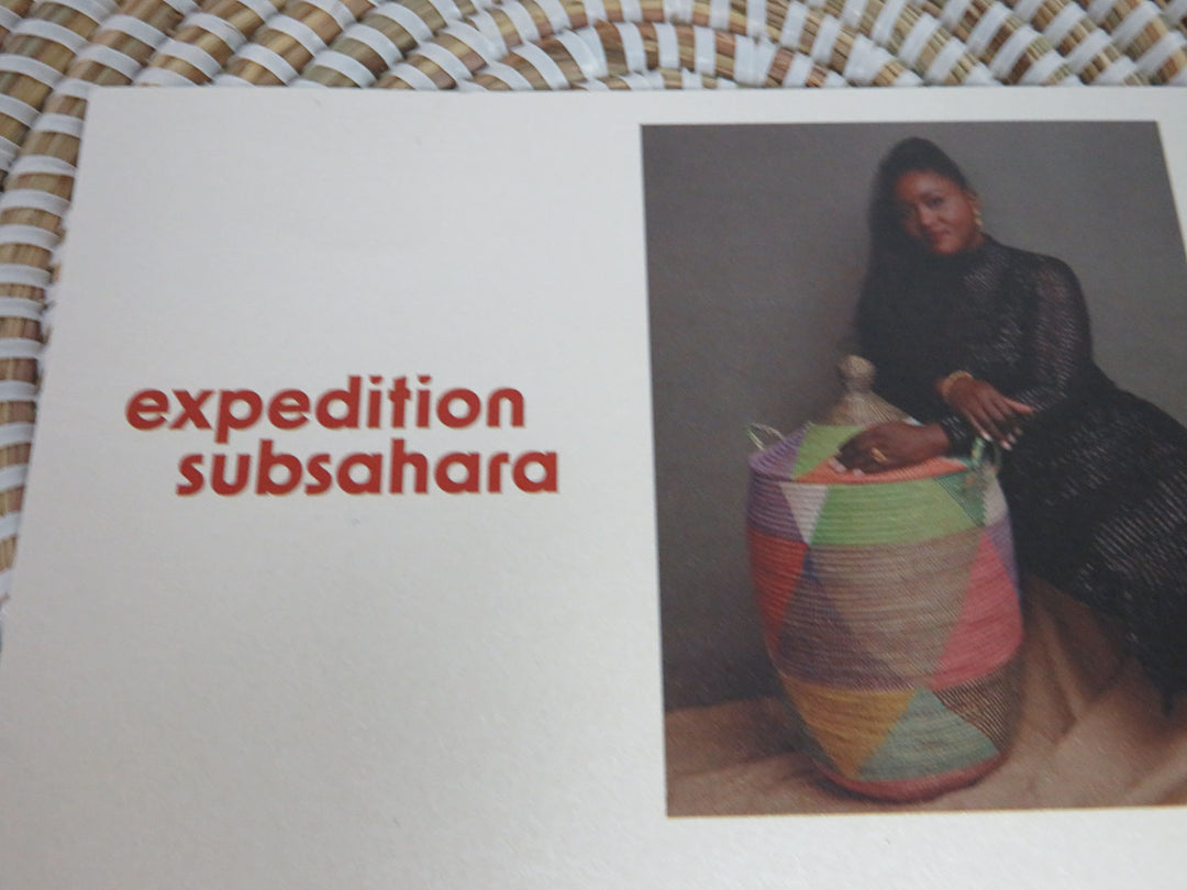 Woven Pink and White Tray