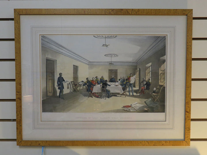 Antique British Military Print