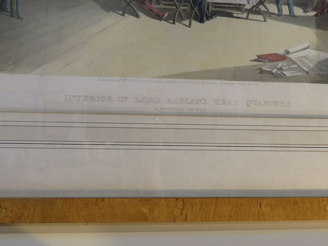 Antique British Military Print