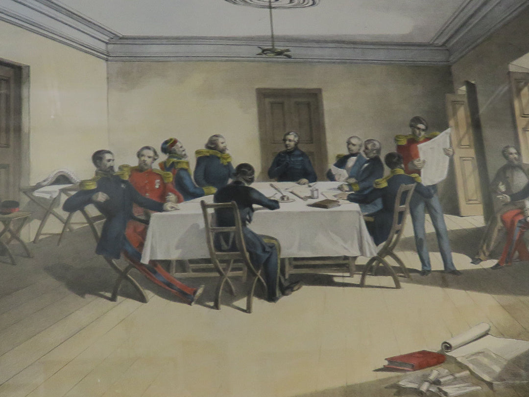 Antique British Military Print