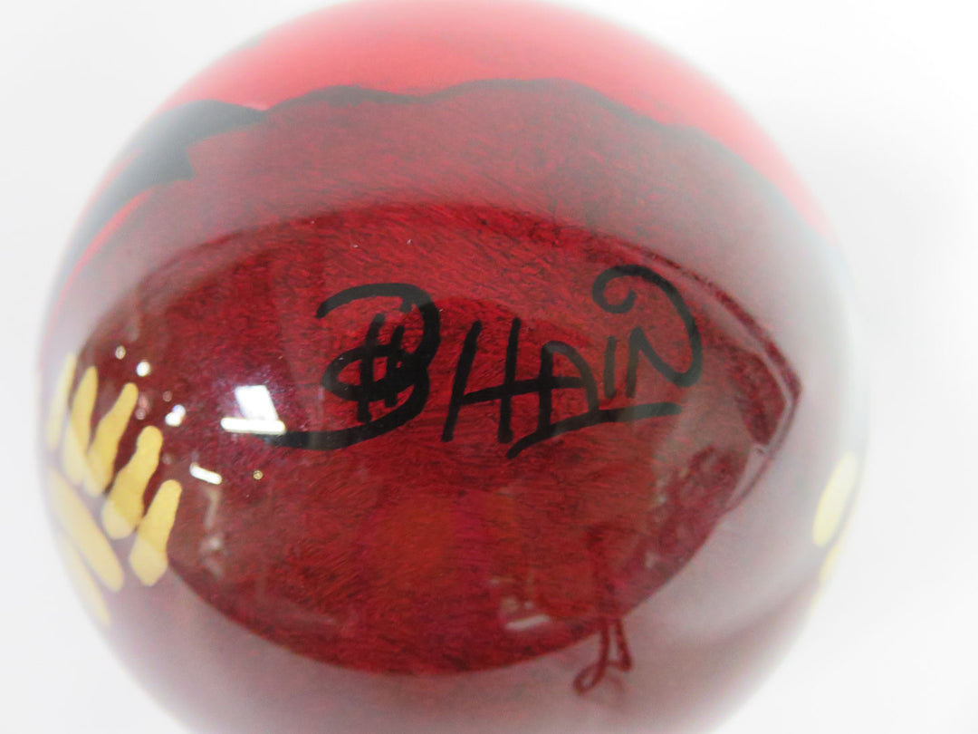Mouth Blown / Reverse Painted Ornament