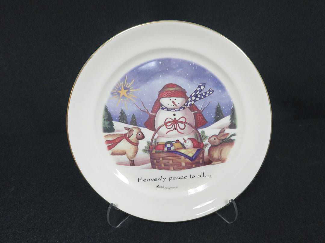 Pickard Christmas Dessert Plates