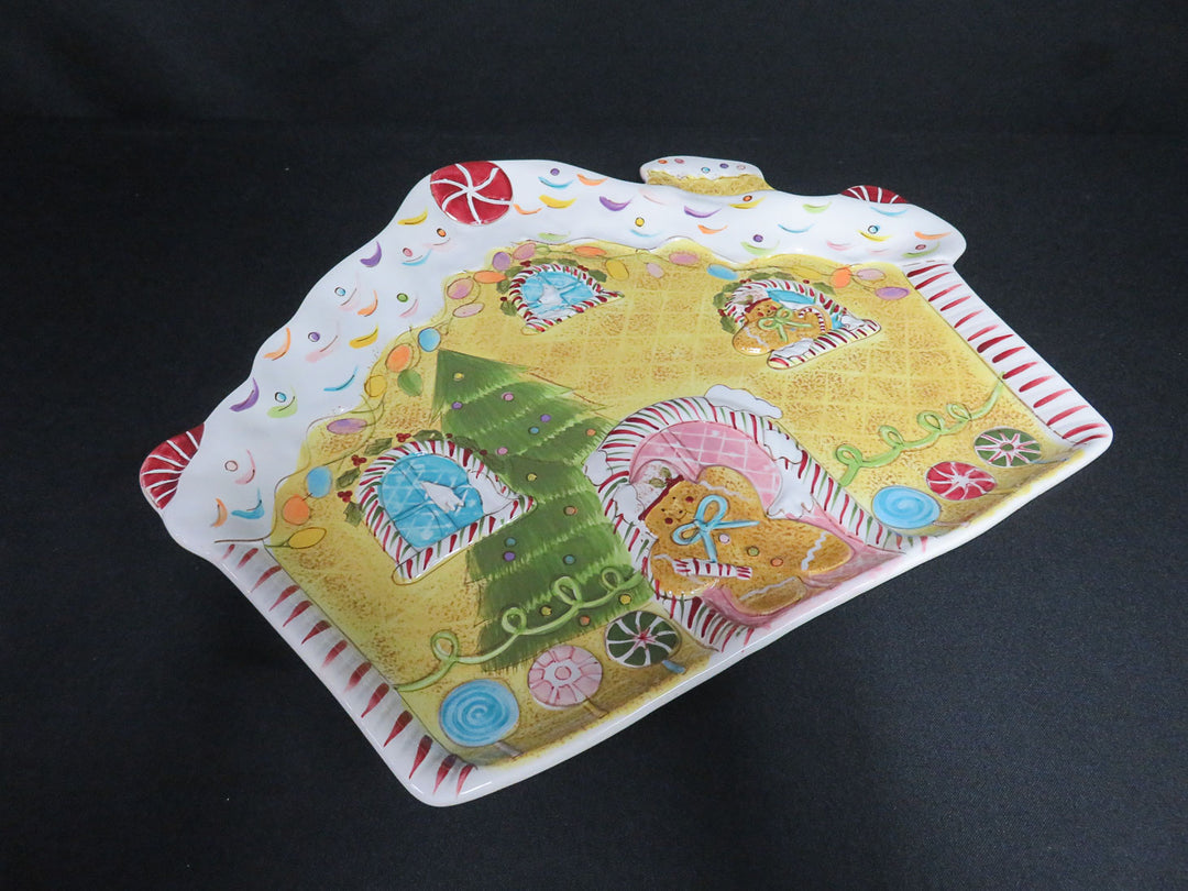 Laurie Gates Christmas Platter