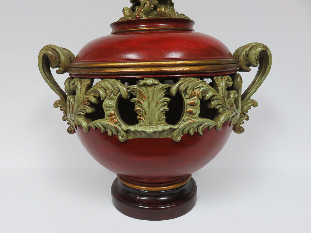 Ornate Centerpiece Urn