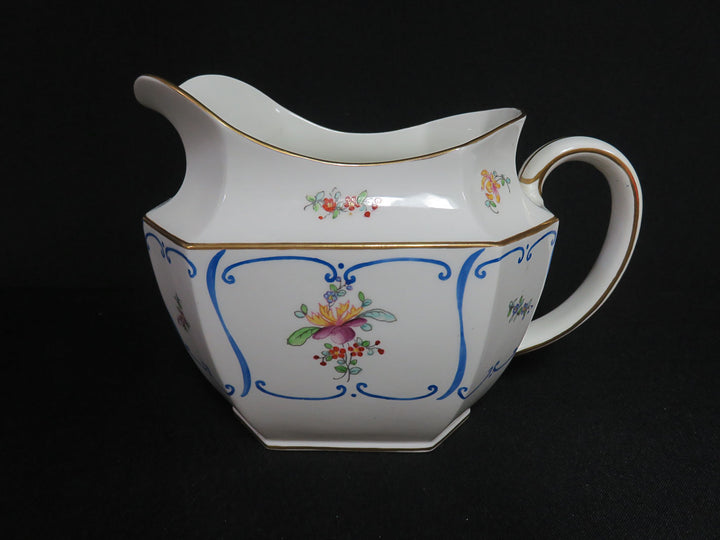 Anitique Floral China Pitcher