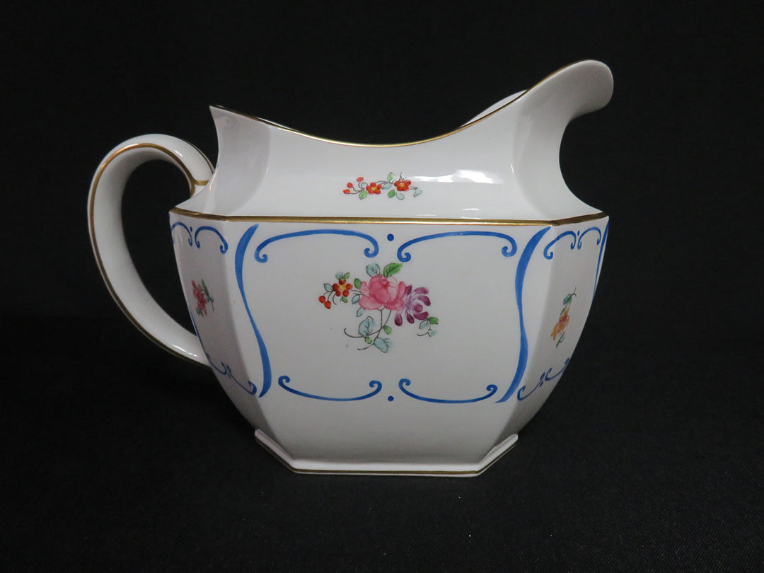 Anitique Floral China Pitcher