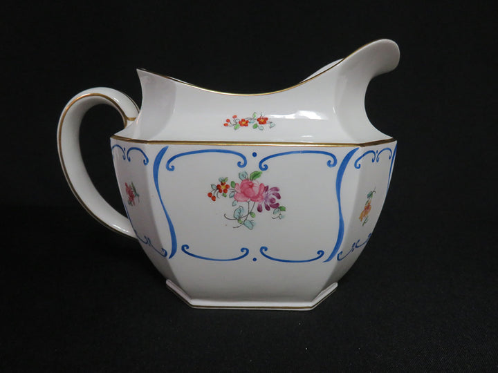 Anitique Floral China Pitcher