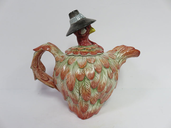 Fitz & Floyd Turkey Teapot