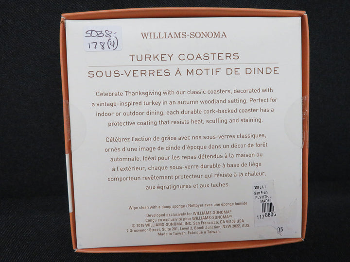Williams Sonoma Coasters