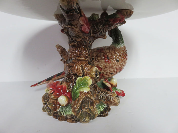 Pheasant Cake Stand