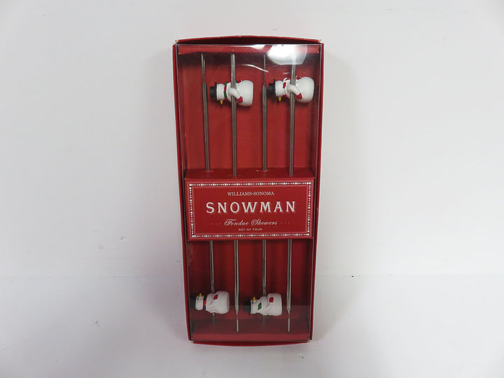 Williams Sonoma Snowman Skewers
