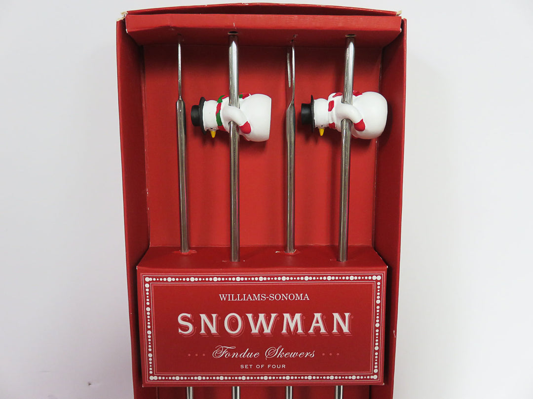 Williams Sonoma Snowman Skewers