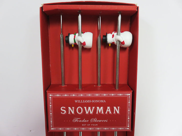 Williams Sonoma Snowman Skewers
