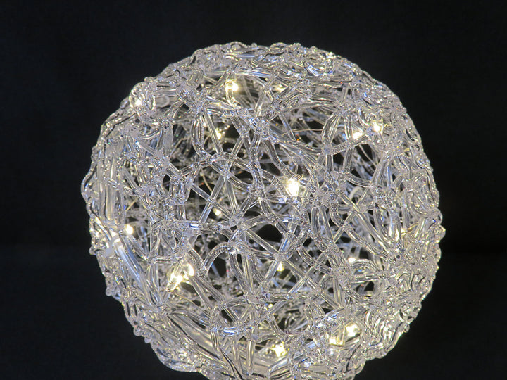 Pottery Barn "Lit Crystal Orbs"