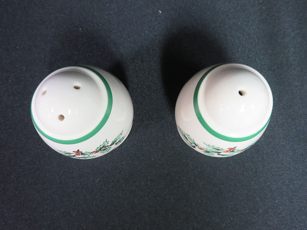 Spode Christmas Salt and Pepper