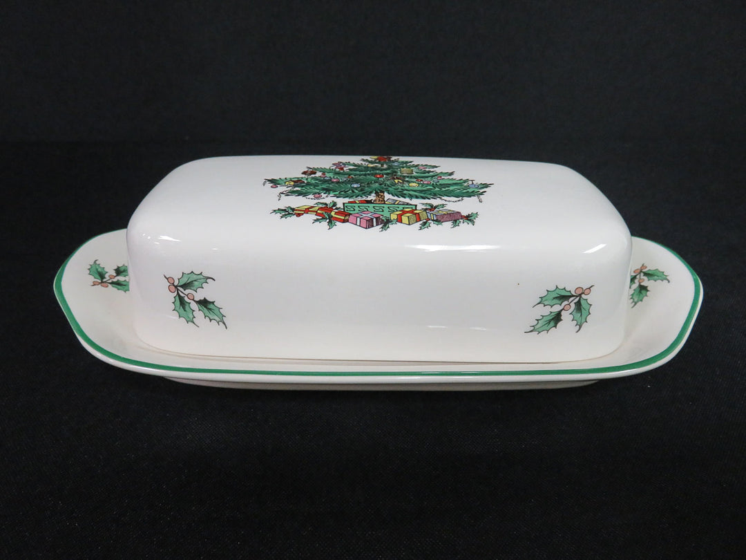 Spode Christmas Butter Dish