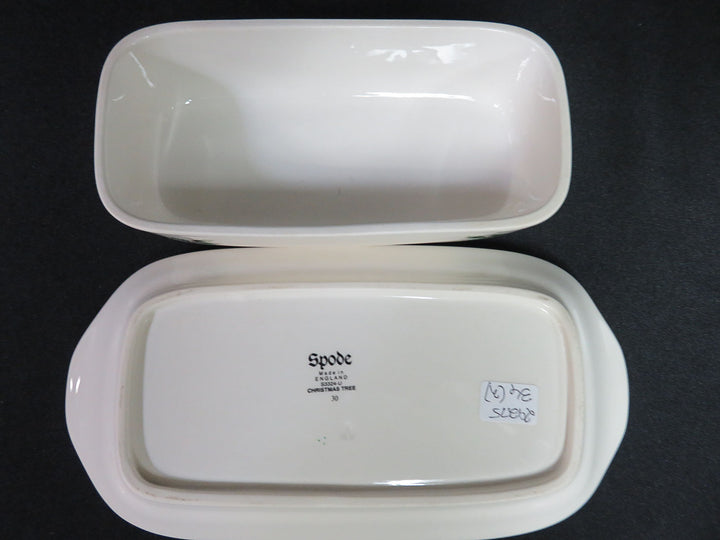 Spode Christmas Butter Dish