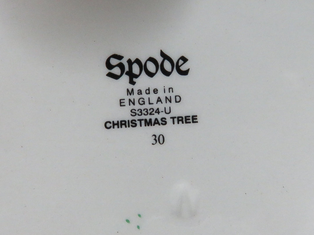 Spode Christmas Butter Dish