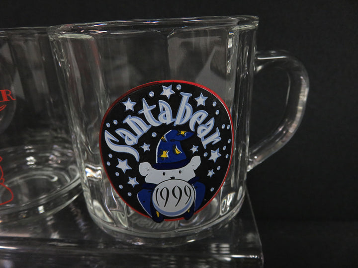 Marshall Field Santa Bear Mugs