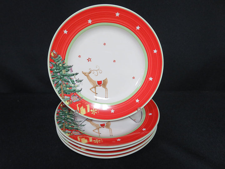 Spode Christmas Reindeer Plates
