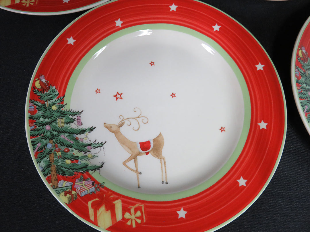 Spode Christmas Reindeer Plates