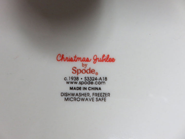 Spode Christmas Reindeer Plates
