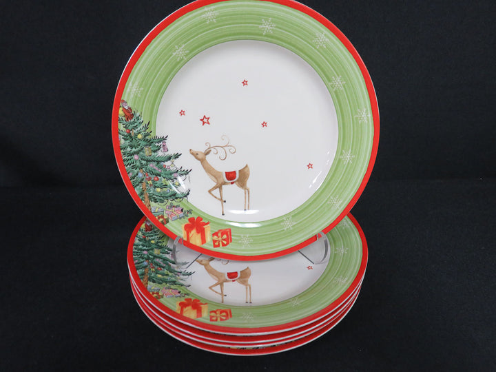 Spode Christmas Reindeer Plates