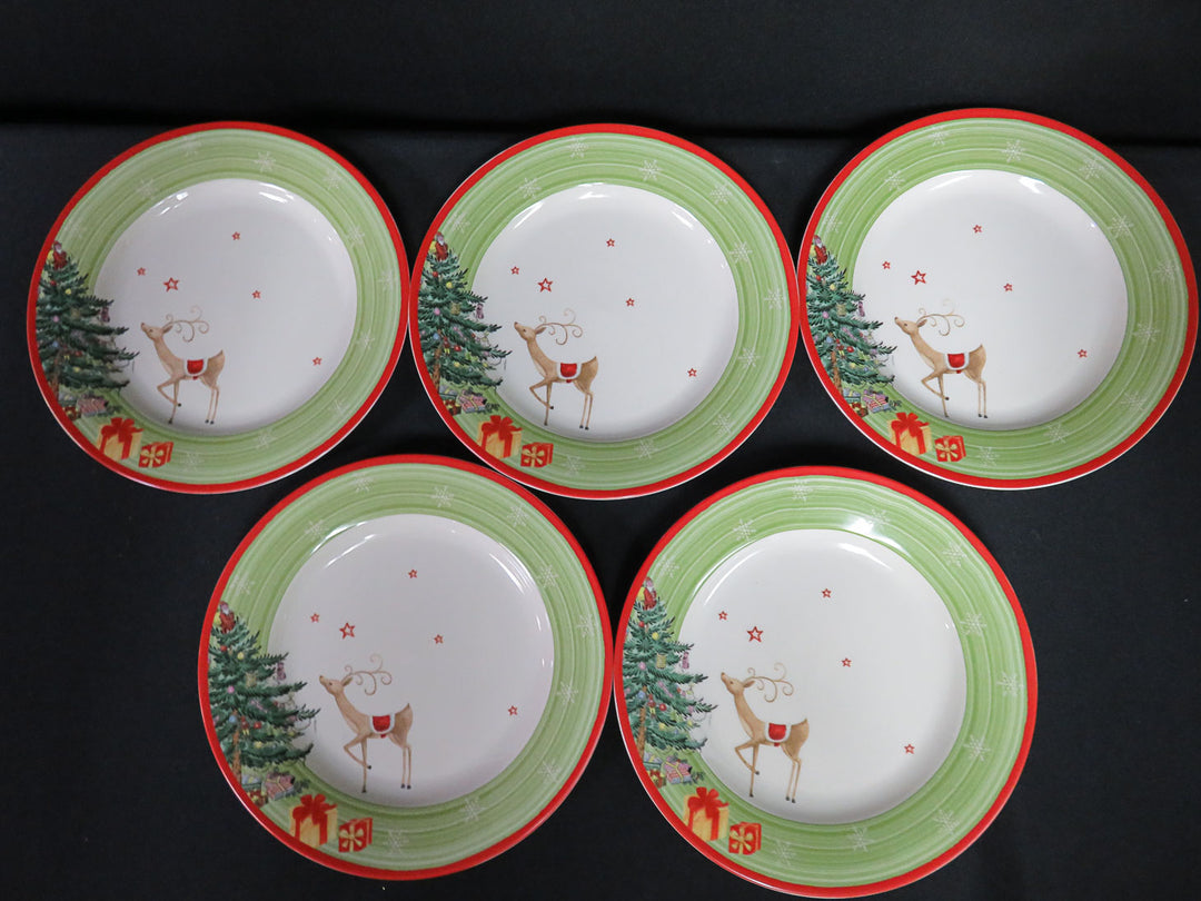 Spode Christmas Reindeer Plates