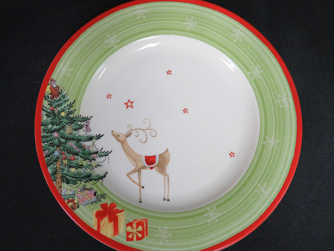 Spode Christmas Reindeer Plates